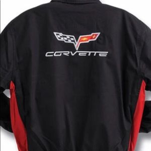 Corvette Twill Jacket with color insert Brand New Large